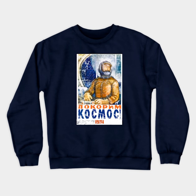 Kosmos 1 Crewneck Sweatshirt by ocsling